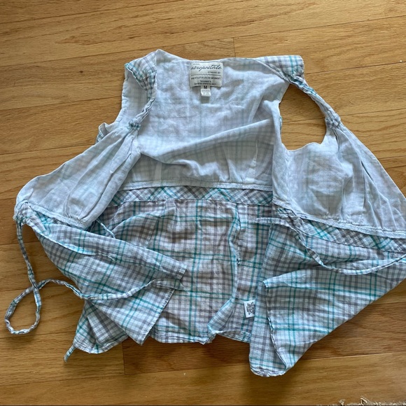 Plaid wrap tank - Picture 5 of 5